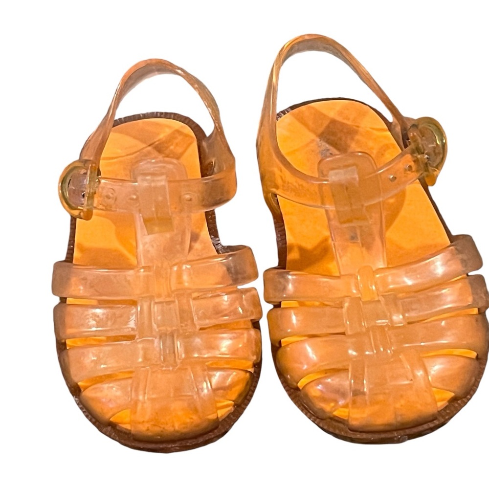 Orange sandals | 12-18 months